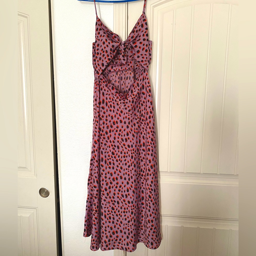 small VICI dress, with front cutout